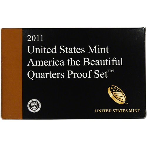 2011 S US Mint Quarters Proof Set OGP