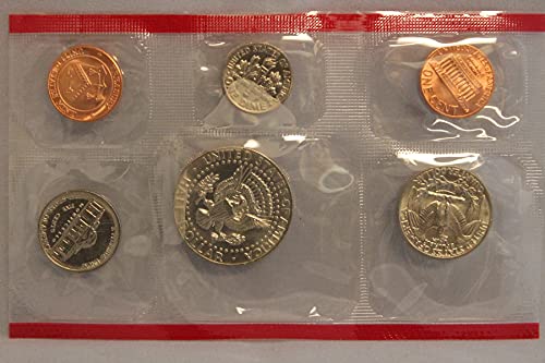 1985 United States Mint Uncirculated Coin Set in Original Government Packaging