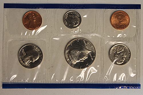 1988 United States Mint Uncirculated Coin Set (U88) in Original Government Packaging