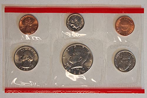 1988 United States Mint Uncirculated Coin Set (U88) in Original Government Packaging