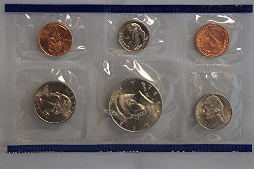 1995 United States Mint Uncirculated Coin Set (U95) in Original Government Packaging