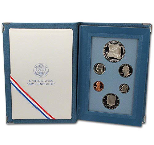 1987 US Mint Prestige Proof Set Original Government Packaging