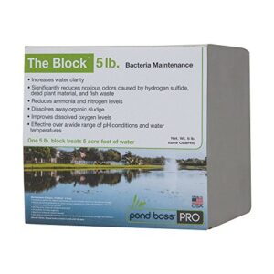 pond boss cbbpr5 pro block bacteria, 5-pound