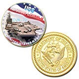 uss abraham lincoln (cvn-72) gp challenge coin s13#