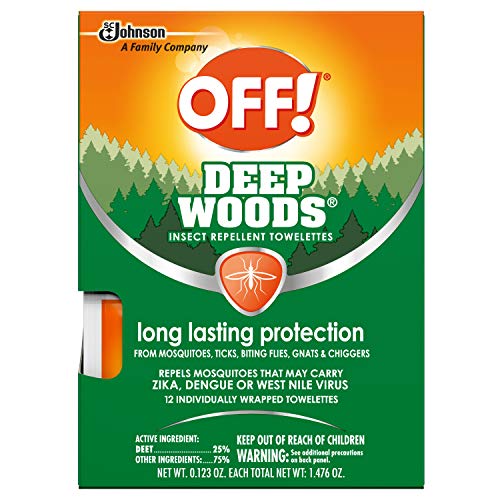 OFF! Deep Woods Towelettes, 12 CT (Pack - 1)