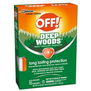 OFF! Deep Woods Towelettes, 12 CT (Pack - 1)