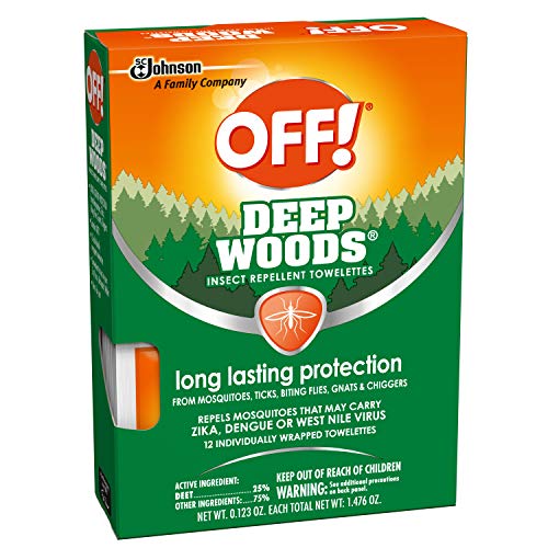 OFF! Deep Woods Towelettes, 12 CT (Pack - 1)