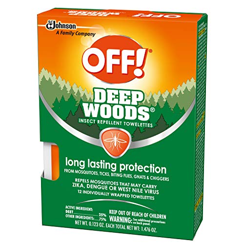OFF! Deep Woods Towelettes, 12 CT (Pack - 1)