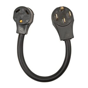 surge guard 30am50af18 rv power cord adapter - 30 amp male 50 amp female, 18"