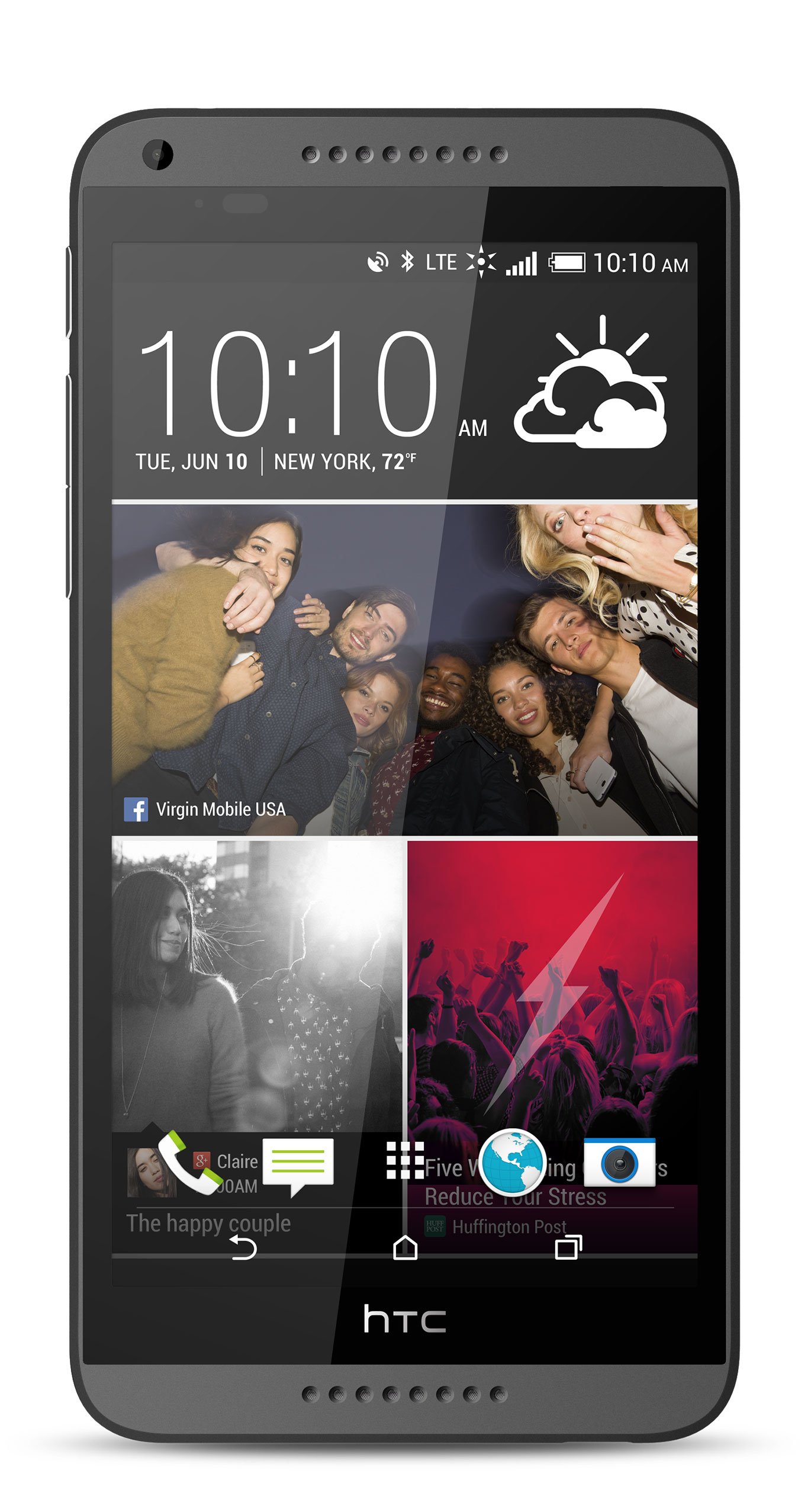 HTC Desire 816 Black (Virgin mobile) - 5.5 inch S-LCD Display