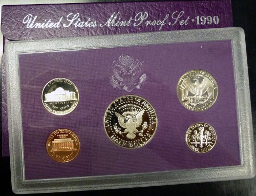 1990 S Proof set Various US Mint Proof