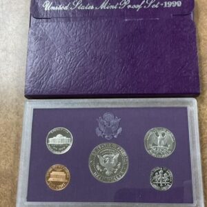 1990 S Proof set Various US Mint Proof