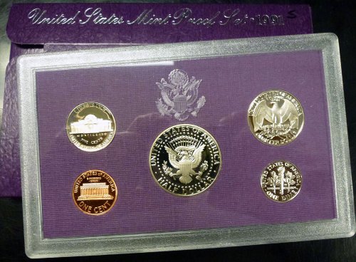 1991 S Proof Set Various US Mint Original Mint Pkg