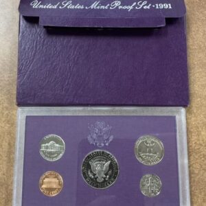1991 S Proof Set Various US Mint Original Mint Pkg