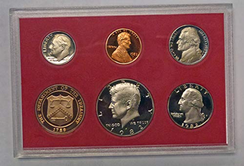 1982 S U.S. Mint Proof Set Original Mint Pkg