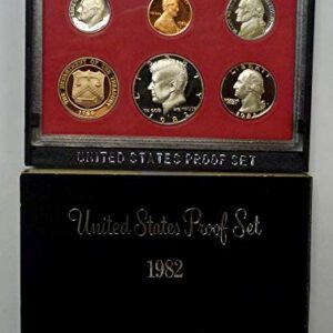 1982 S U.S. Mint Proof Set Original Mint Pkg