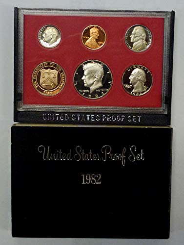 1982 S U.S. Mint Proof Set Original Mint Pkg