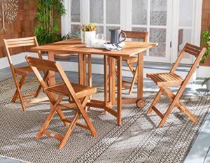 safavieh outdoor living collection arvin 5-piece dining set