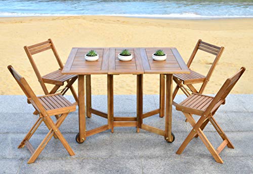 Safavieh Outdoor Living Collection Arvin 5-Piece Dining Set