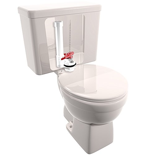 PlumbCraft Water Saving Universal Fit Toilet Flapper Replacement for 3-Inch Flush Valve Opening, Fits most toilets