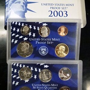 2003 U.S. Mint Proof Set Original Mint Package