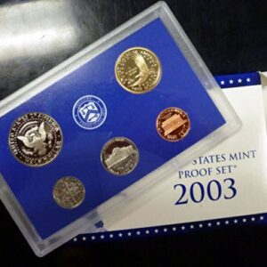 2003 U.S. Mint Proof Set Original Mint Package