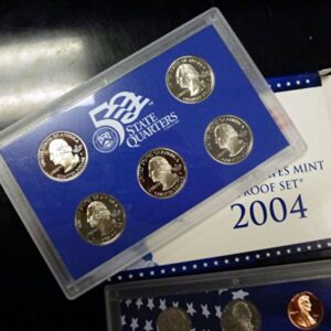 2004 U.S. Mint Proof Set Original Mint Package