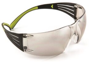 3m securefit sf410as mirror polycarbonate standard safety glasses - 99.9% uv protection - wrap around frame - 70071650975 [price is per each]