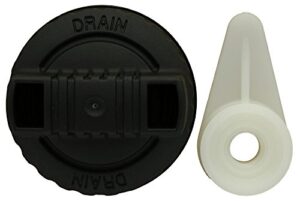 ridgid vt2561 genuine oem plastic filter nut and drain cap kit for pre-2010 ridgid wet/dry vacuums