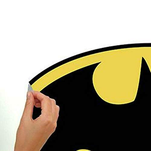 RoomMates RMK2623SLM Batman Logo Dry Erase Peel and Stick Giant Wall Decals