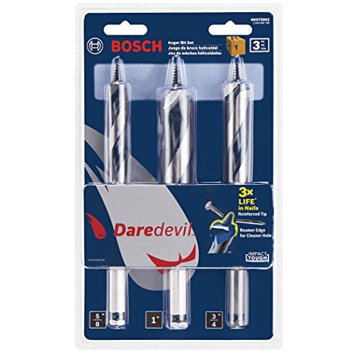 Bosch NKST5003 Daredevil 3 pc. Auger Bit Set