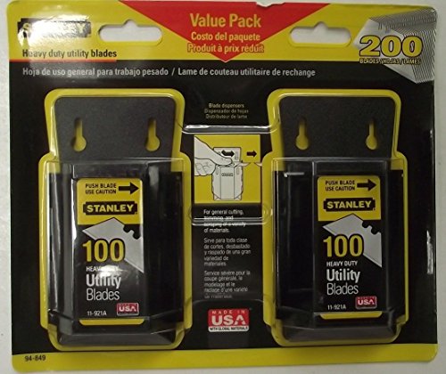 Stanley Utility Blades (200-Pack)