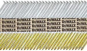 DEWALT Framing Nails, Paper Tape, 30-Degree, Smooth Shank, Galvanized, Off-Set Round Head, 3 1/4-Inch x .131-Inch, 2000-Pack (DPT-12D131GFH)
