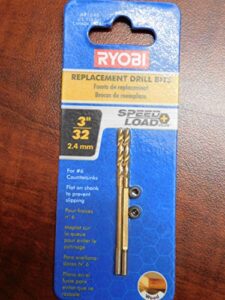 ryobi 3/32 in. steel replacement drill bit set