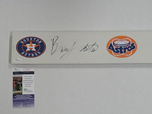 Brady Aiken Signed Pitching Rubber Houston Astros #1 Pick Stud Mound Jsa Coa - MLB Autographed Miscellaneous Items