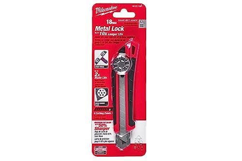 Milwaukee 48-22-1961 18mm Snap Knife Metal Lock