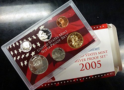 2005 S Silver Proof Set Various US Mint Ogp