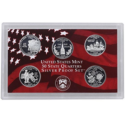 2000 U.S. Mint Silver Proof Set Set Uncirculated