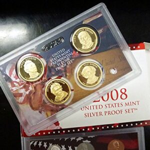 2008 S Silver Proof Set Various US Mint Proof