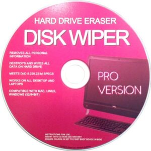 professional hard drive eraser / wiper cd disc disk 32/64bit [windows - linux - mac]