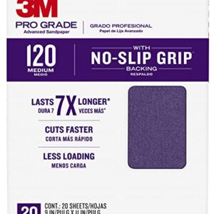 3M 26120CP-P-G 9" X 11" 120 Grit Professional Grade Sandpaper