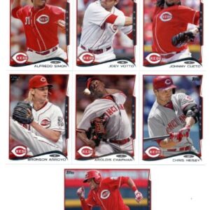 2014 Topps Cincinnati Reds Complete (Series 1 & 2) Baseball Cards Team Set (23 Cards) with Billy Hamilton Rookie Card