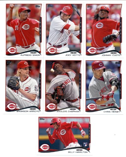 2014 Topps Cincinnati Reds Complete (Series 1 & 2) Baseball Cards Team Set (23 Cards) with Billy Hamilton Rookie Card