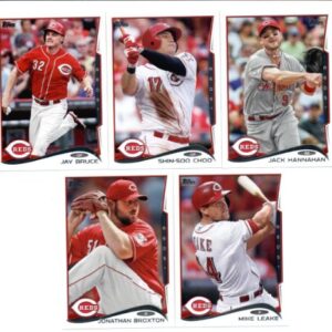 2014 Topps Cincinnati Reds Complete (Series 1 & 2) Baseball Cards Team Set (23 Cards) with Billy Hamilton Rookie Card