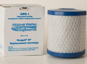 above water systems, inc. seagull® iv x-1f and purestone tp-1 compatible replacement cartridge