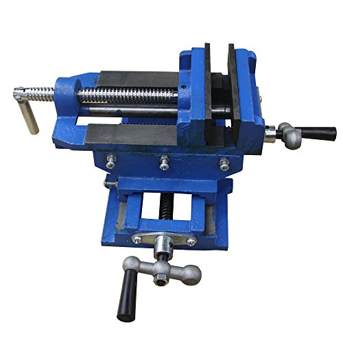 HFS (Tm) 5" Cross Slide Vise Drill Press Metal Milling 2 Way X-Y Heavy Duty Clamp Machine