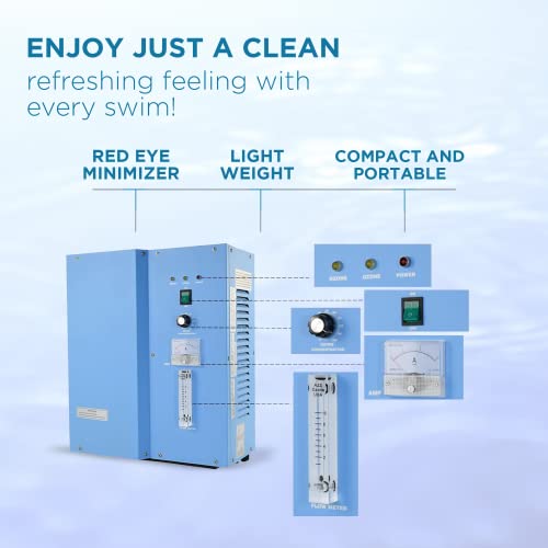 SP-5G, a 5 g/hr Swimming Pool Water Ozone Generator, Ozonizer, Ozonator, Ozono Machine