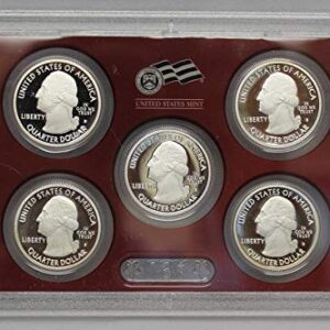 2010 S Silver America the Beautiful National Parks Quarters Proof Set with Box and CoA Proof