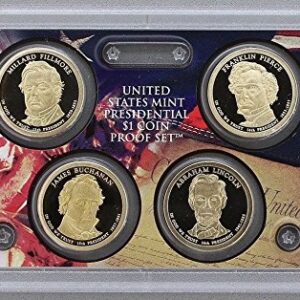 2010 S U.S. Mint 14-coin Silver Proof Set - OGP box & COA Proof