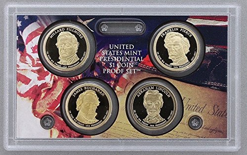 2010 S U.S. Mint 14-coin Silver Proof Set - OGP box & COA Proof